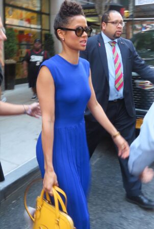Gugu Mbatha-Raw  - Seen while out in New York